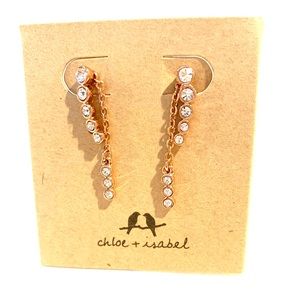 NWT Chloe & Isabel La Vie en Rose Ear Climbers